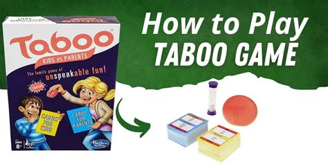 Taboo Game Rules And How To Play Bar Games 101