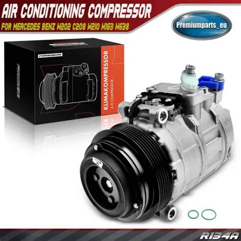 AIR CONDITIONING COMPRESSOR For Mercedes Benz W202 S202 C208 W210 W461