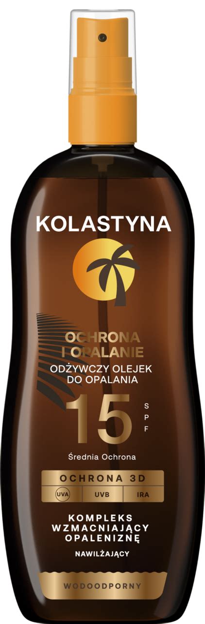 KOLASTYNA Olejek Do Opalania SPF15 150 Ml Drogeria Rossmann Pl