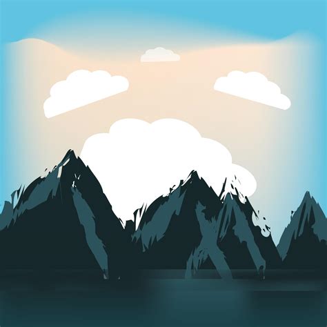 Hill Background Design Vectorhill Wallpaper 6207095 Vector Art At