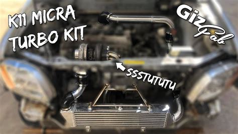 K11 Micra Turbo Kit Overview YouTube