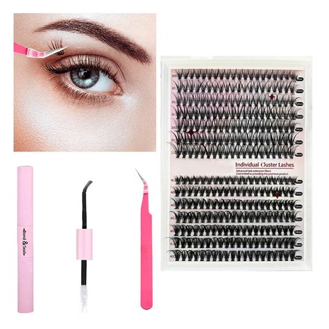 ZYZ DIY Lash Extension Kit Mix Lash Lift Kit Individual Lashes Cluster