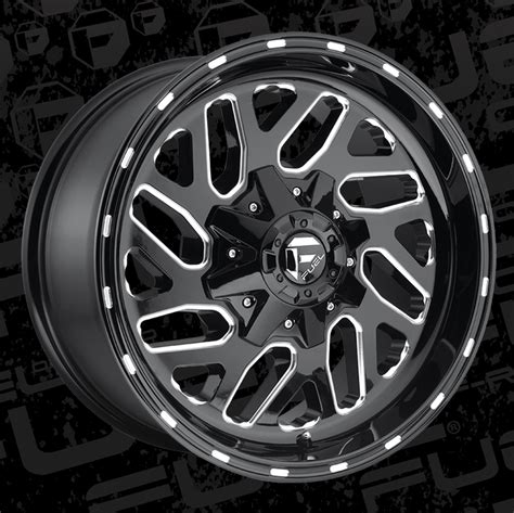 Fuel 1 Piece Wheels Triton D581 Wheels California Wheels