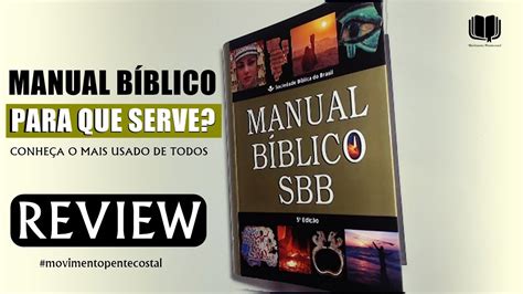 Manual Bíblico SBB REVIEW YouTube