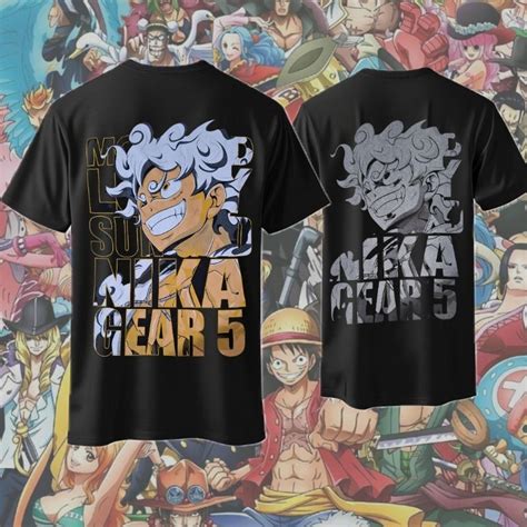 Camiseta One Piece Luffy Anime Unissex Algod O Shopee Brasil