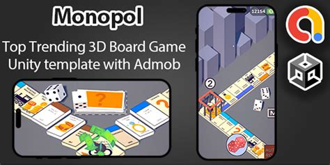 Monopol 3d Board Game Template Unity By Ragendom Codester