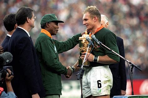 On This Day In Pictures Springboks Beat All Blacks To Win 1995 Rugby