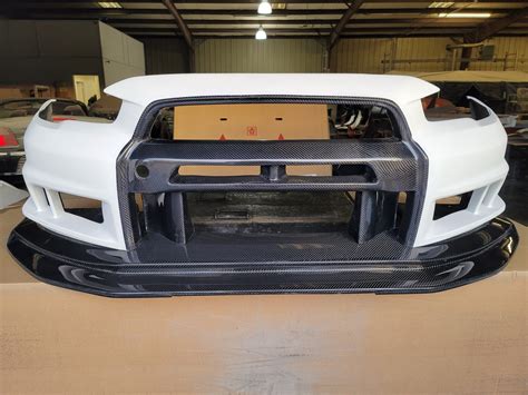 Group A EVO X Spec VRS2 R Front Bumper V2 Front Bumper Widebody Race