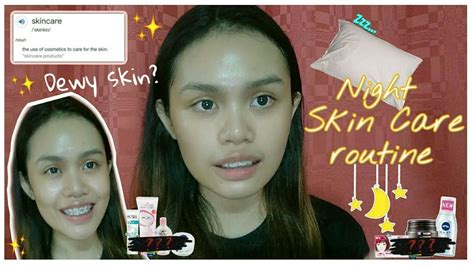 Night Skin Care Routine Youtube