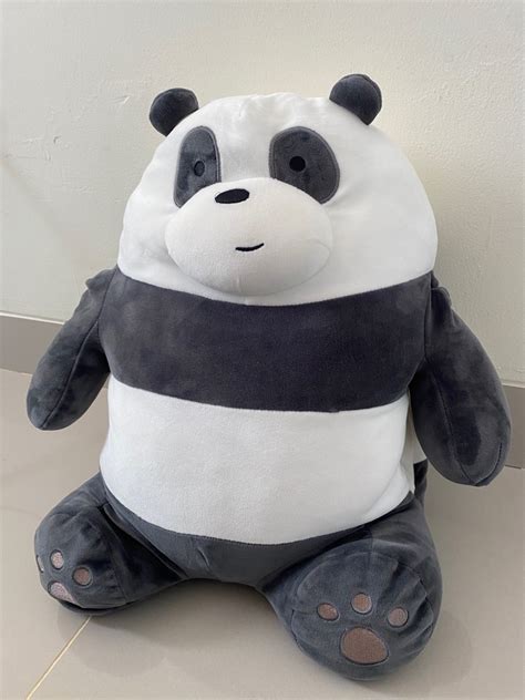 Boneka Miniso Panda We Bare Bears Uk Jumbo Toys And Collectibles