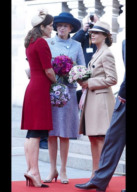 Photo La Famille Royale Danoise Ici Les Princesses Mary Et Marie