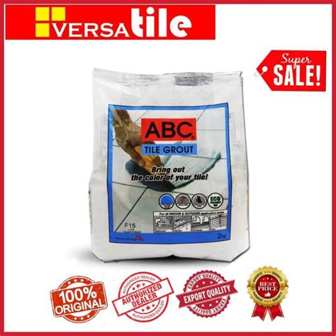 ABC Tile Grout Original 2kg Tile Gap Filler All Colors Available