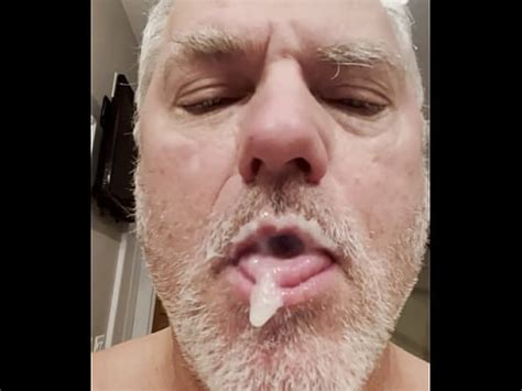 Playing With My Own Cum In My Mouth Before Swallowing It XVIDEOS