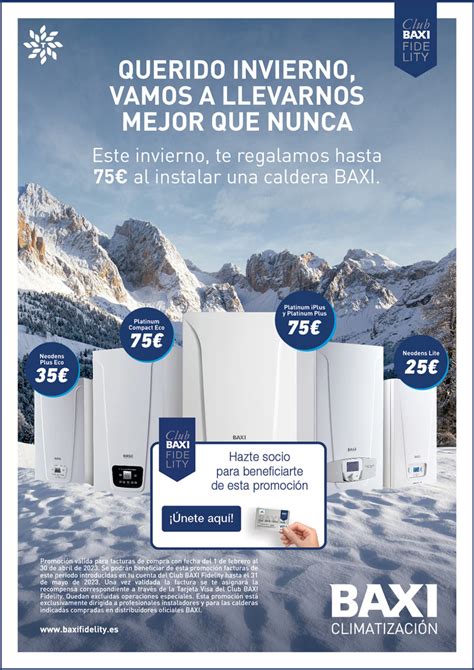 Hasta 75 Por Instalar Calderas Baxi Este Invierno Tu Clima S L