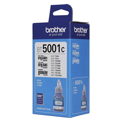 Tinta Brother Original Ciano BT 5001C BT5001C BT5001 Mundoware