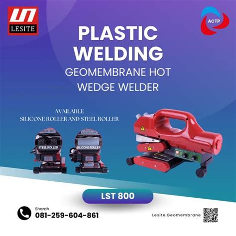 Jual PROMO Alat Las Geomembrane Hot Wedge Welder LST Kab Sidoarjo Lesite Geomembrane