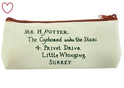 HARRY POTTER HOGWARTS Lettre Crème Trousse EUR 13 52 PicClick FR