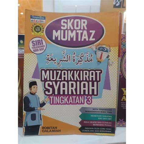 Skor Mumtaz Pt Muzakkirat Syariah Tingkatan Shopee Malaysia