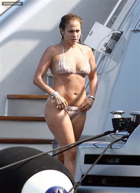 Jennifer Lopez Nude Body In A Sexy Bikini On Vacation 2012 Nudbay