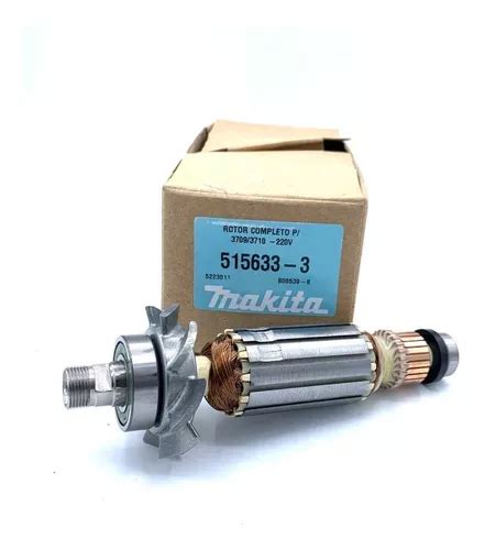 Induzido Rotor P Tupia 3709 Makita 220v 515633 3 Original Frete grátis