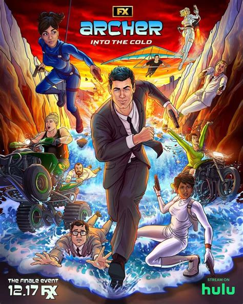 Fx’s “archer Into The Cold” Finale Poster Released What S On Disney Plus