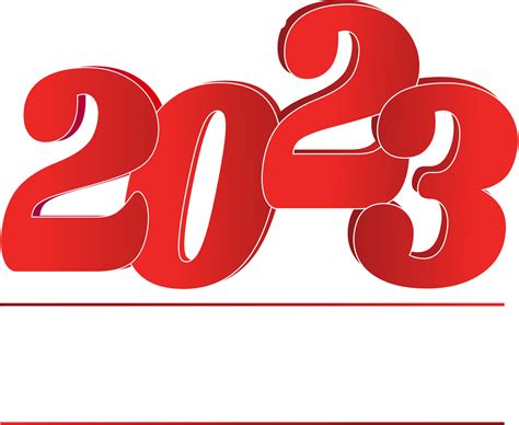 2023 Happy New Year Clipart Vector HD 16527614 Vector Art at Vecteezy