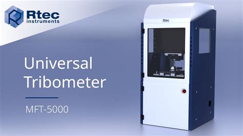 MFT 5000 Universal Tribometer Modular Tribology Rtec Instruments