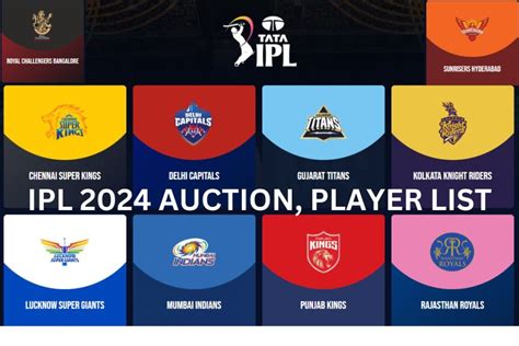 Ipl 2024 Auction Date Players List With Price