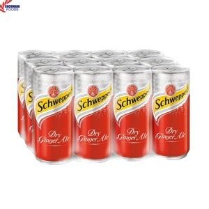 Nơi bán Nước ngọt Schweppes Dry Ginger Ale hương gừng thùng 24 lon x