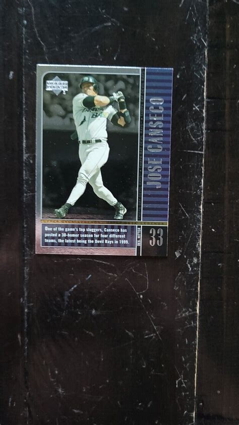 2000 UPPER DECK LEGENDS JOSE CANSECO EBay