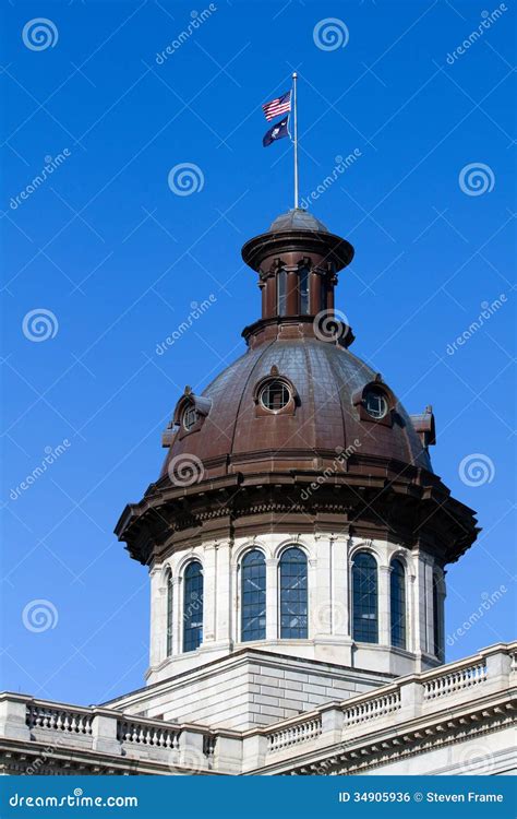 South Carolina Capital Dome Stock Photo - Image of capitol, capital ...