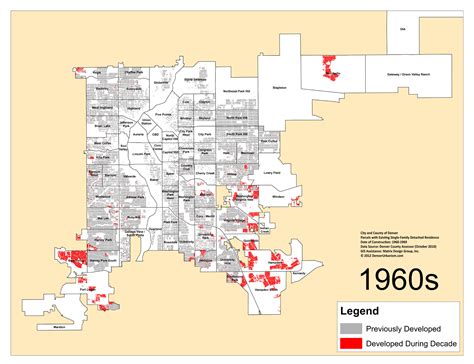 Denver’s Single-Family Homes by Decade: 1960s – DenverUrbanism Blog