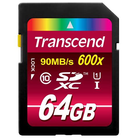 Transcend Карта памяти Ultra 64 ГБ (TS64GSDXC10U1) - купить с доставкой ...