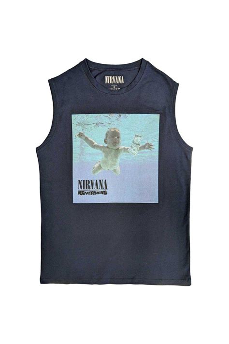 Vests Nevermind Album Cotton Tank Top Nirvana