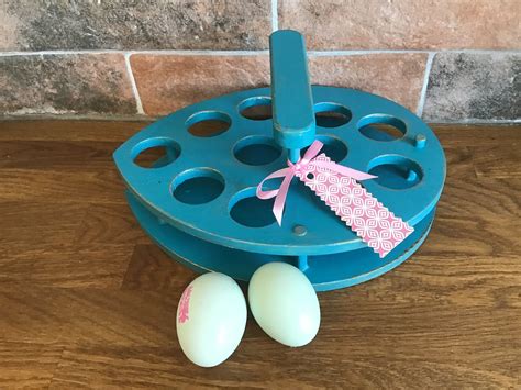 Fresh Egg Rack Egg Storage Wall Mounted Egg Rack Vintage Etsy Egg