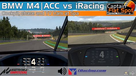 Assetto Corsa Competizione Vs Iracing Bmw M Gt Youtube