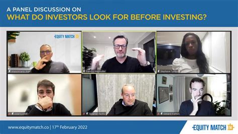 Equitymatch Co Hosts Global Webinar On What Do Investors Look