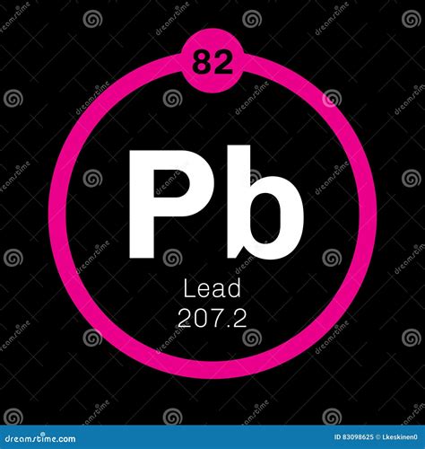 Lead Chemical Symbol Royalty-Free Stock Photo | CartoonDealer.com ...