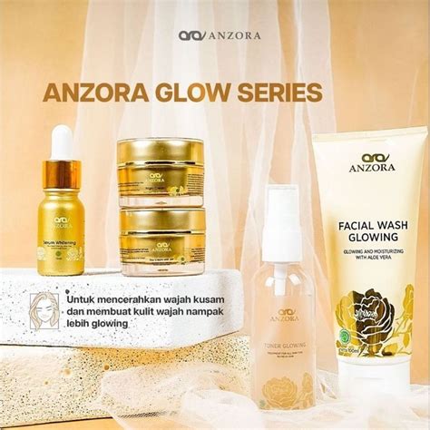 Jual Paket Anzora Glow Anzora Skincare Shopee Indonesia