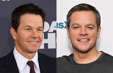 Mark Wahlberg says people confuse him for Matt Damon all the time