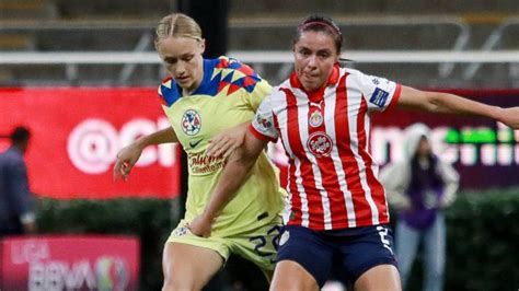 Liga Mx Femenil Con Gol De Chilena Chivas Vence Al América 2 A 1 Y