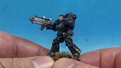 Warhammer 40k Iron Hands Primaris Intercessor Sergeant Showcase Youtube