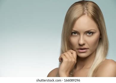 Beauty Closeup Portrait Natural Girl Blonde Stock Photo Shutterstock