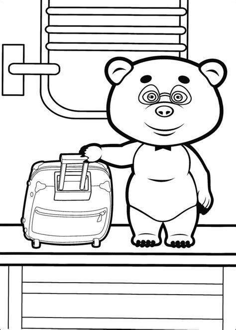 Masha and the Bear: Coloring Pages & Books - 100% FREE and printable!