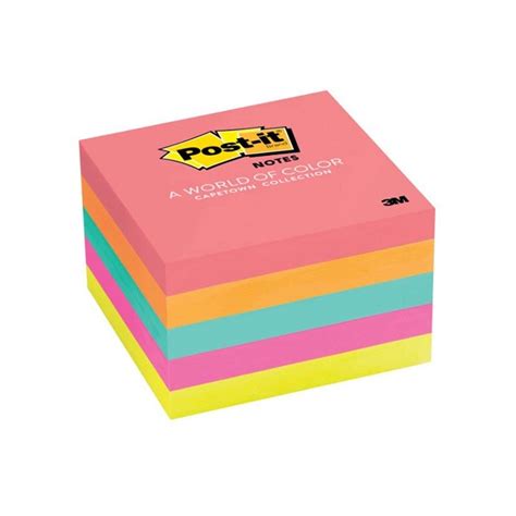 3m Post It Notes 654 5pk 3x3 Inches 5pads Pack Neon Colors Price In