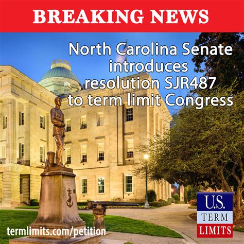 North Carolina Senate Files Resolution to Term Limit Congress - U.S ...