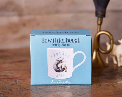 Sausage Roll Mug Dachshund Mug Bewilderbeest