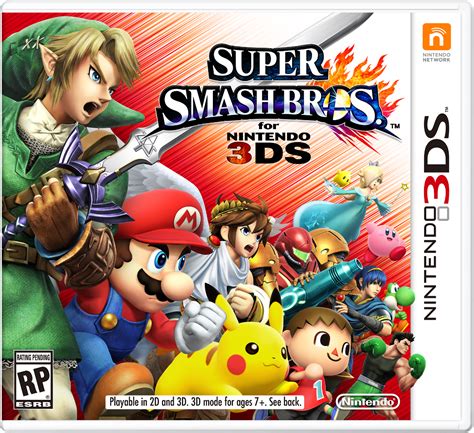 Super Smash Bros For Nintendo 3dswii U Pokémon Central Wiki