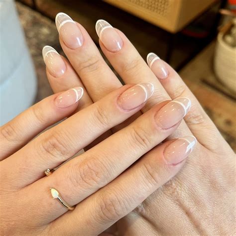 I Tried The Invisible French Manicure Trend See Photos Popsugar