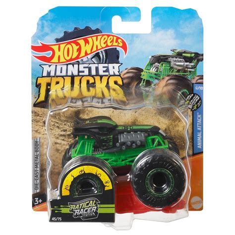 Hot Wheels Monster Truck 1 64 Collection Ratical Racer